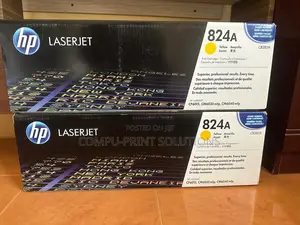 Hp Cb382a, Genuine 824a Yellow Toner
