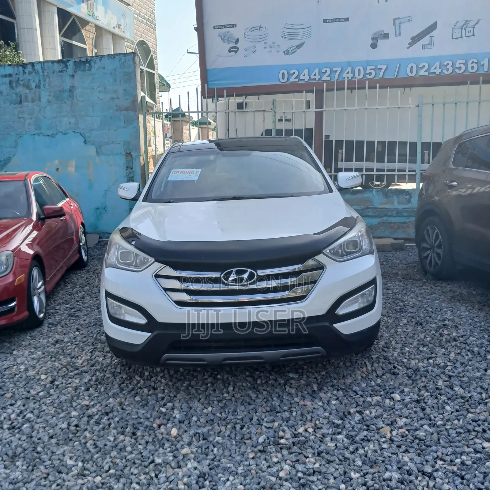Hyundai Santa Fe 2014 White