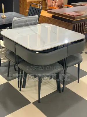Four Seater Mable Dining