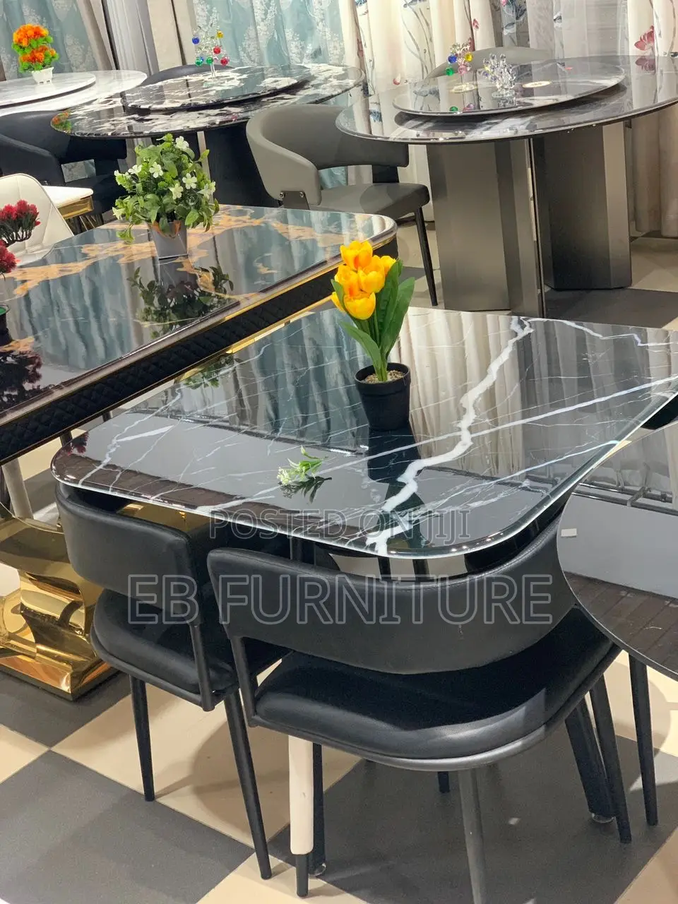 Four Seater Mable Dining