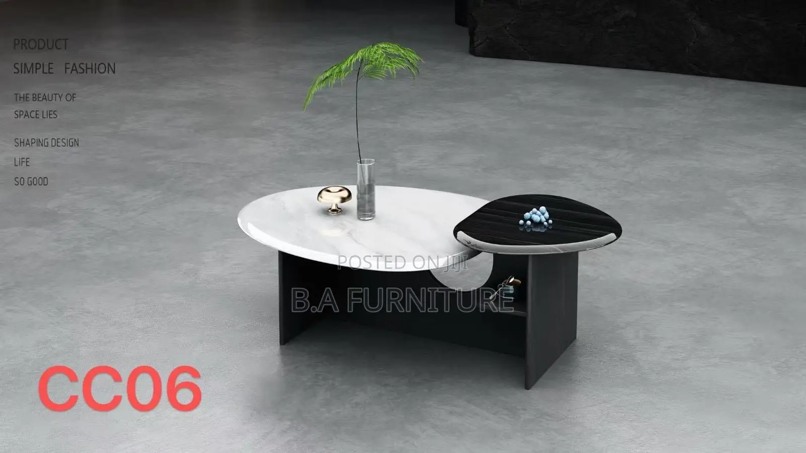 Center Table—- Marble