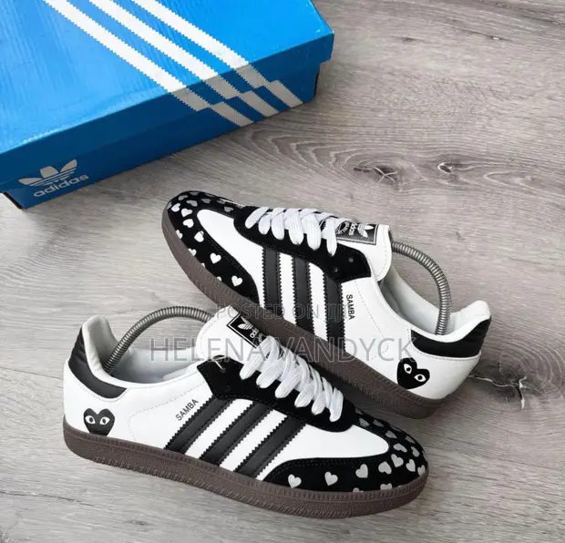 Adidas Samba Heart Print Sneaker for sale - Helena Vandyck  Price: GH 410  on Jiji.com.gh [Accra Metropolitan]