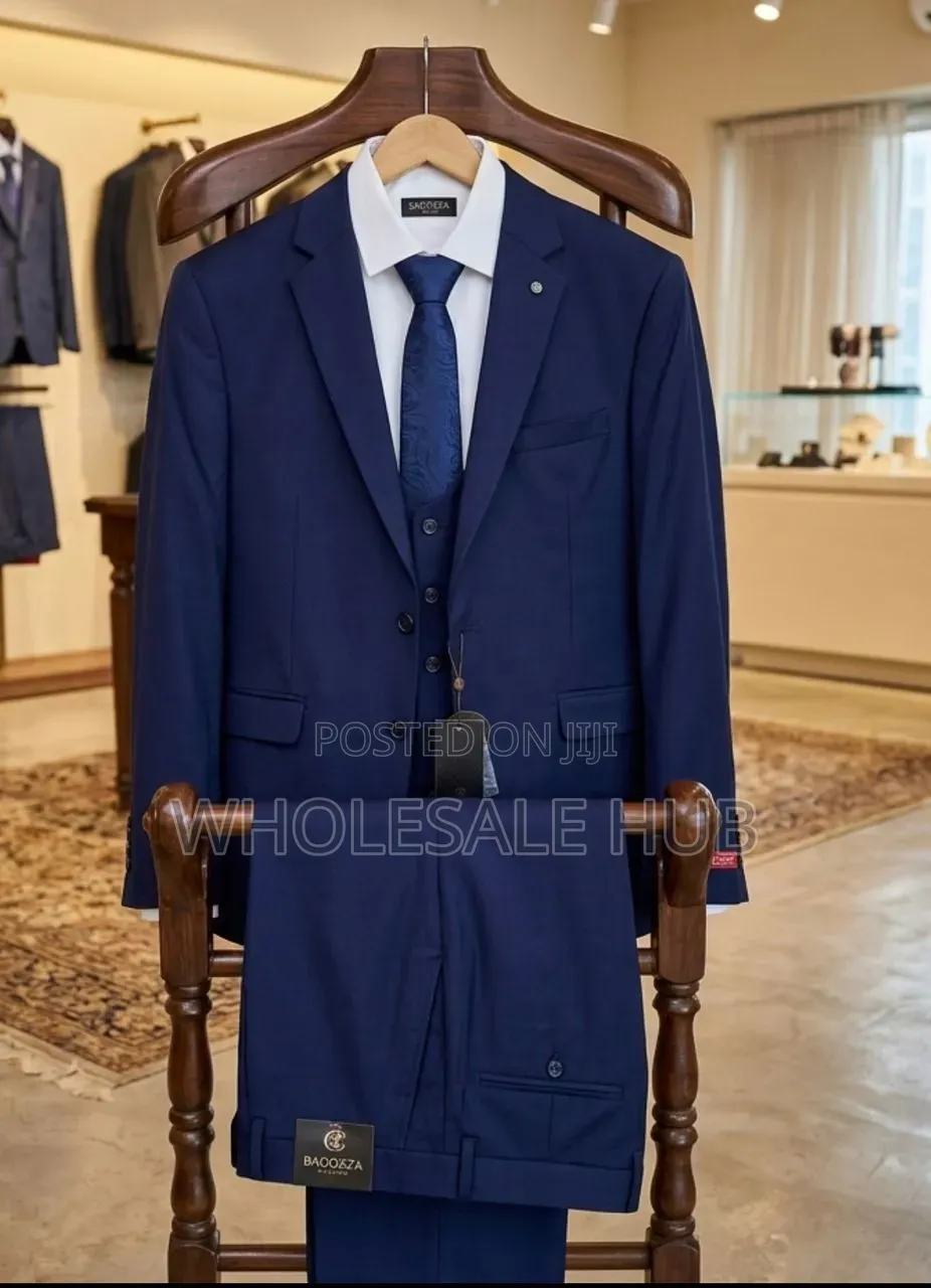 Blue Black Suit for Executive Men