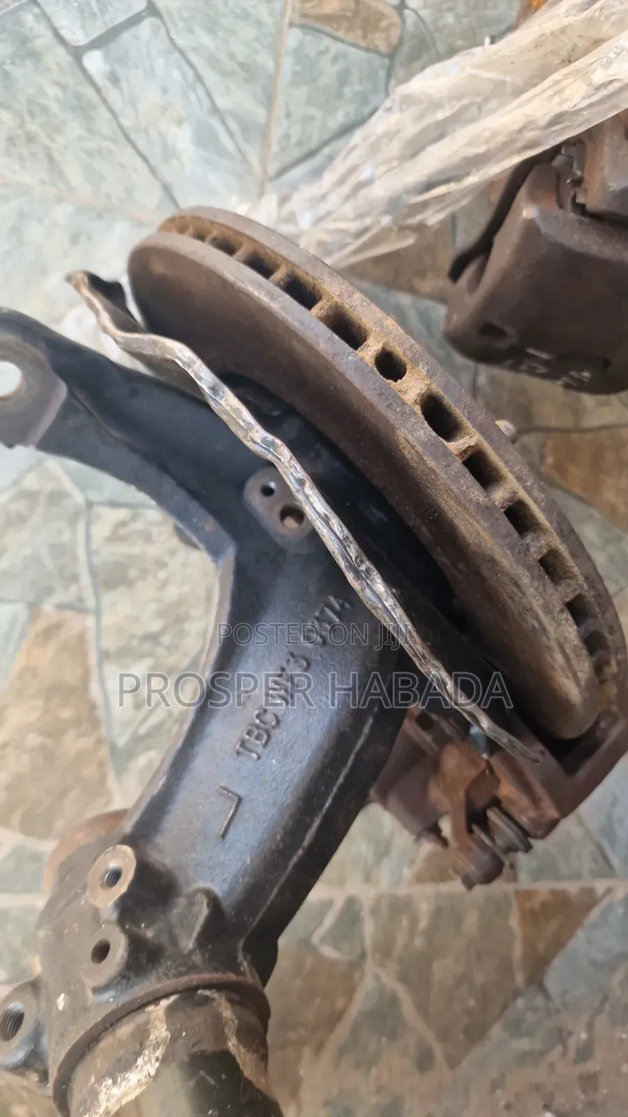 Front Hub and Shock for Civic Turbo Engine