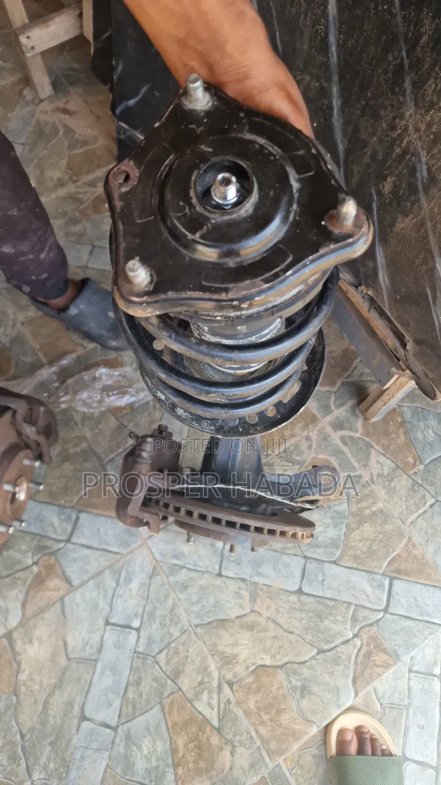 Front Hub and Shock for Civic Turbo Engine