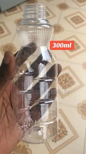 Sobolo, Drinking Water, Honey Transparent Plastic Bottles With Caps