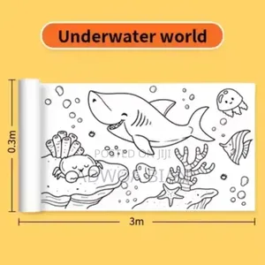 Coloring Roll Paper for Kids