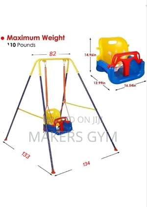 Swing Chair for Kids- Indoor Outdoor Seat for Playground