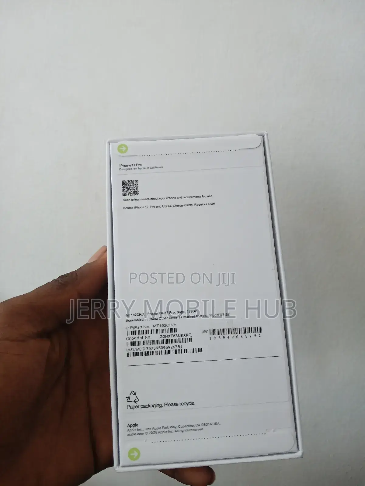 New Apple iPhone XR 128 GB Blue