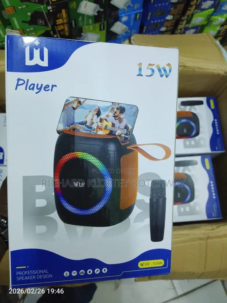 W Speaker With Microphone
