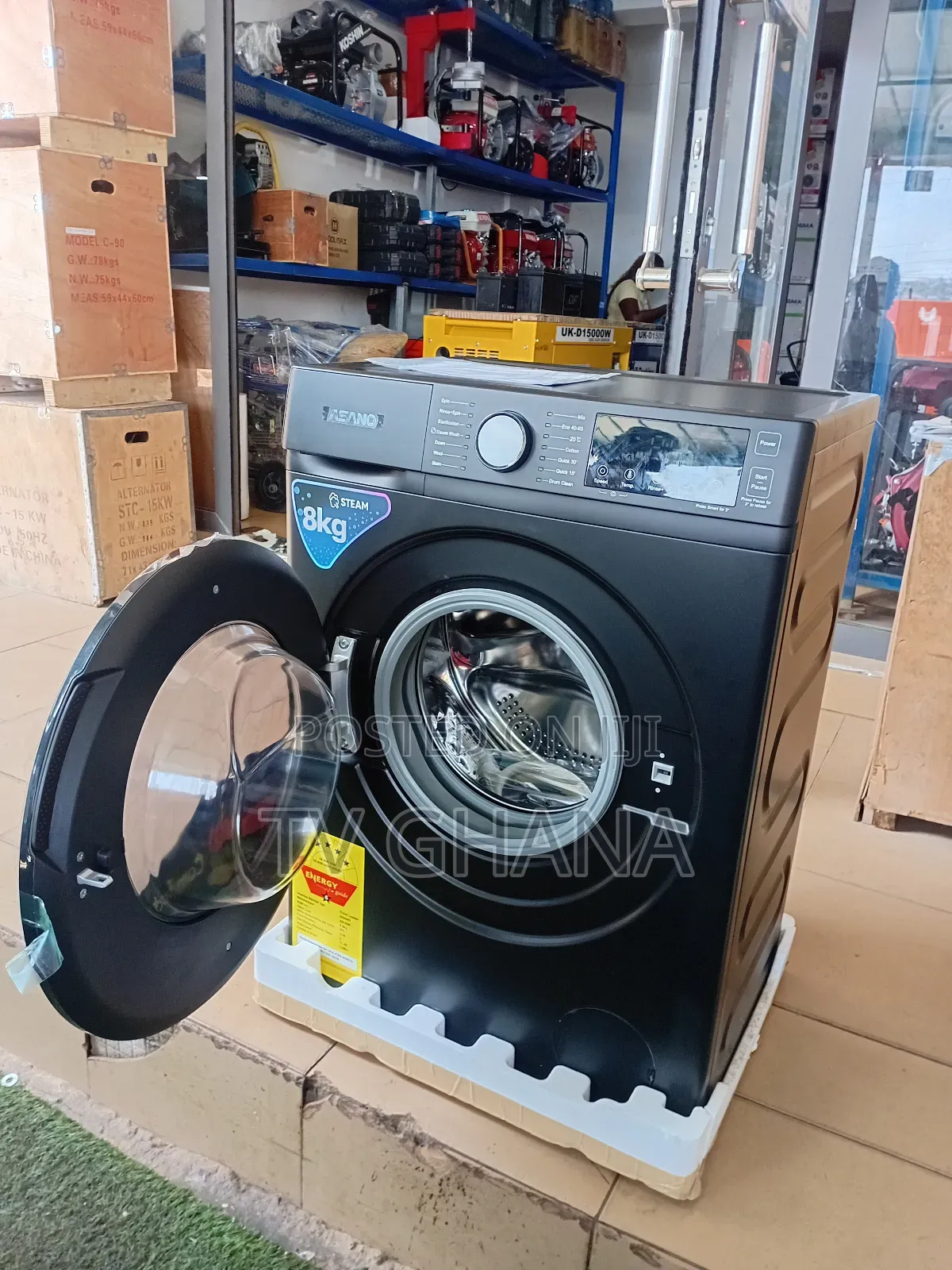Asano 8kg Reliable Wash, Machine That Never Disappoints Asano 8kg