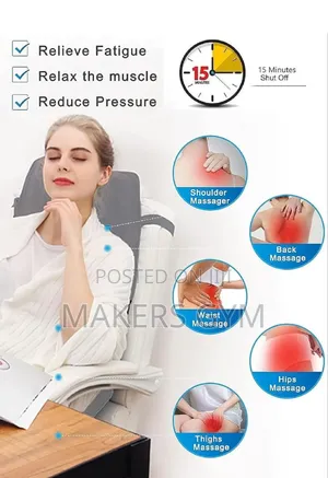 Massager With Heating Function Remote