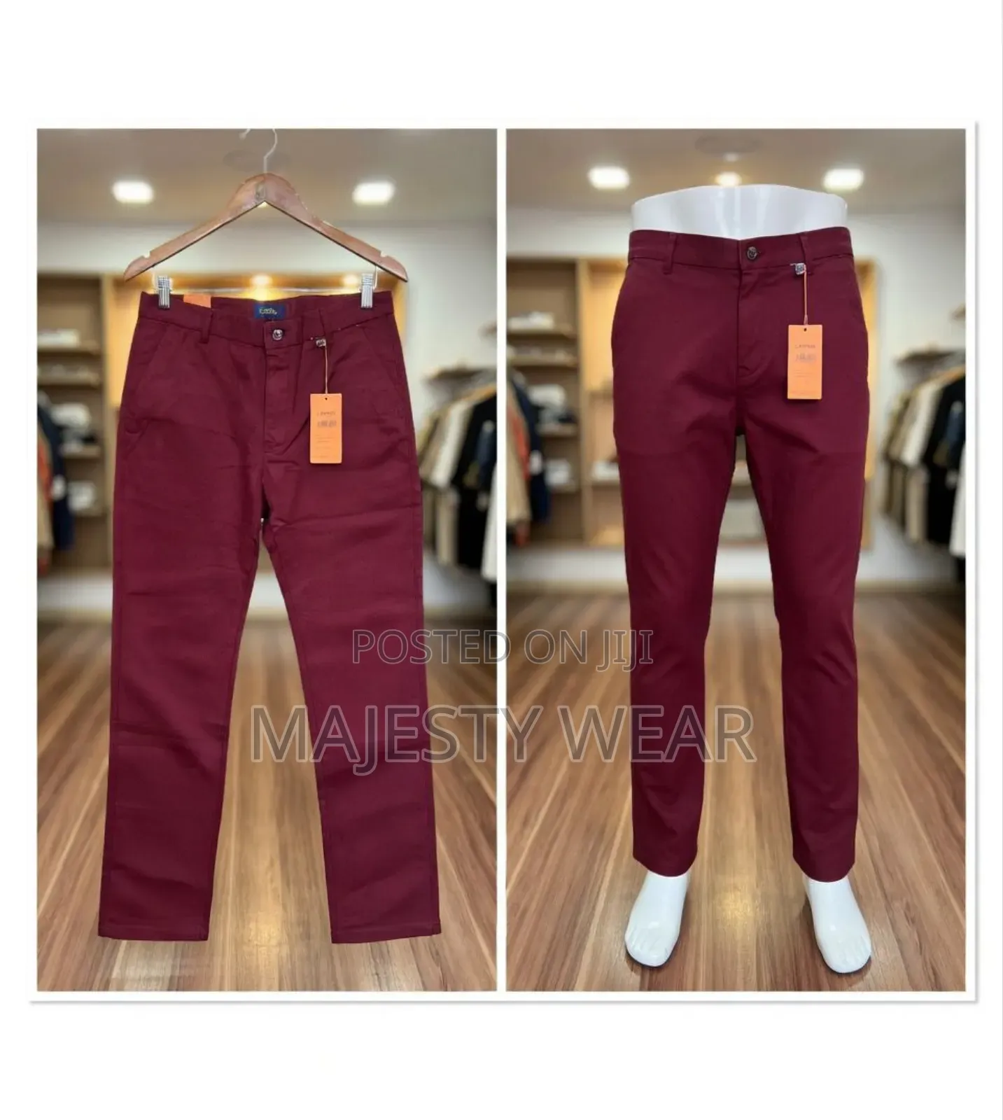Modern Khaki Trousers Available