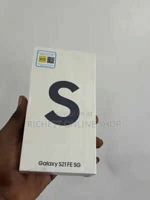 New Samsung Galaxy S21 FE 5G 128 GB Black