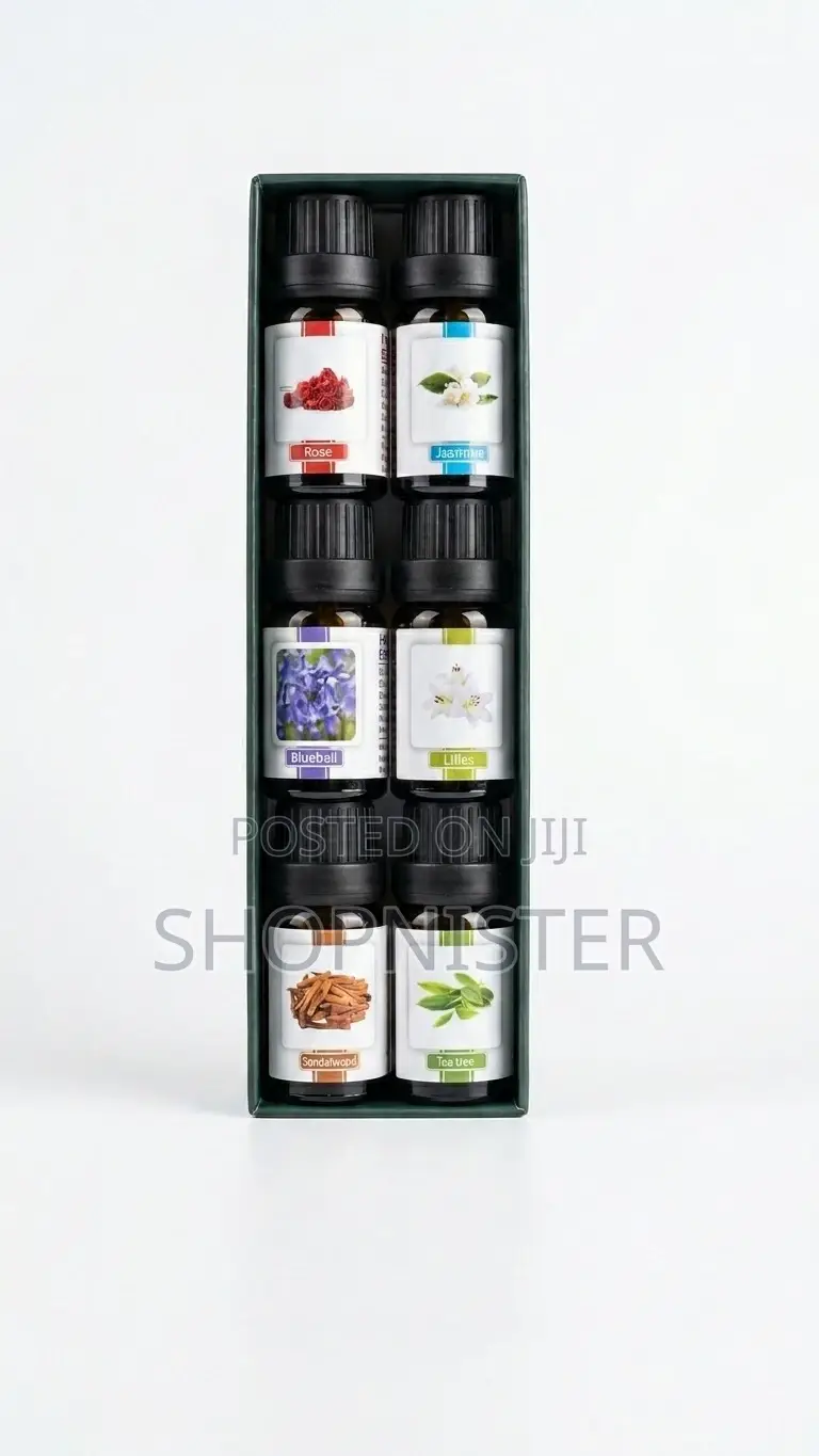 Premium 6-Piece Essential Oil Aromatherapy Set