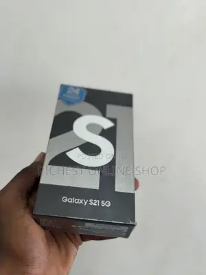 New Samsung Galaxy S21 5G 128 GB Black