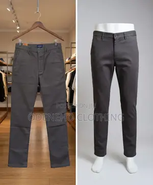 Trendy Khaki Trousers, Clean and Durable