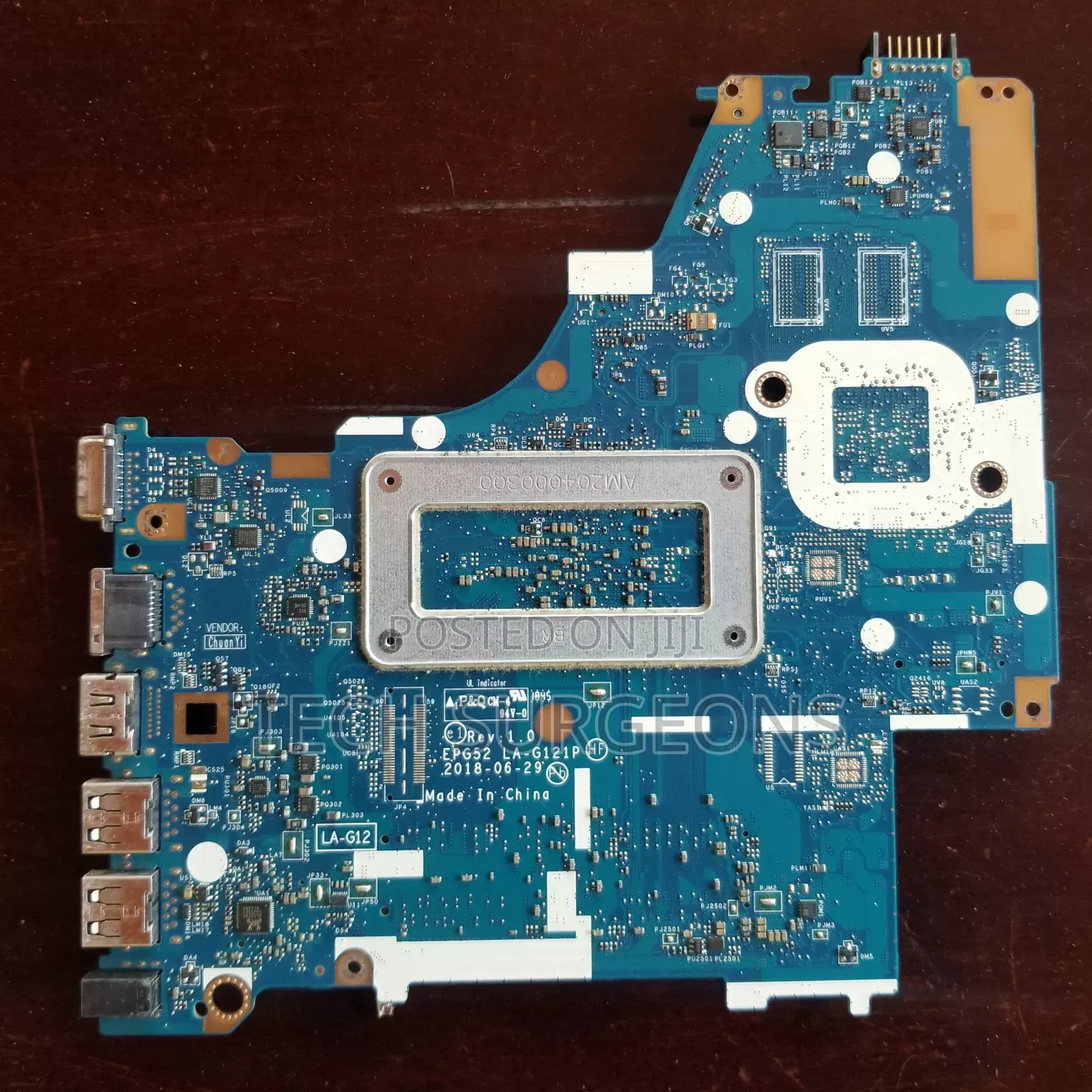 Hp 250 G6 15.6'' Original Celeron Laptop Motherboard