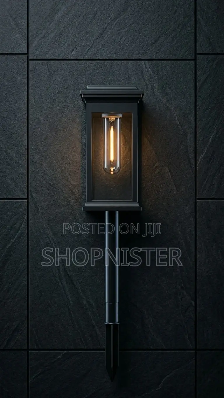 Modern Led Garden Solar Light (White)