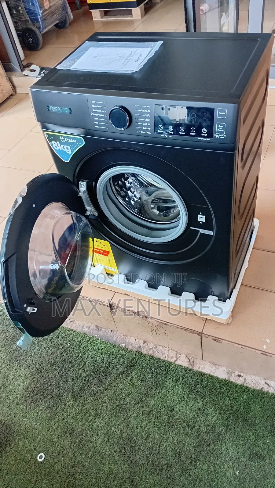8kg Asano Washing Machine – Front Load Asano Washer 8kg Clean