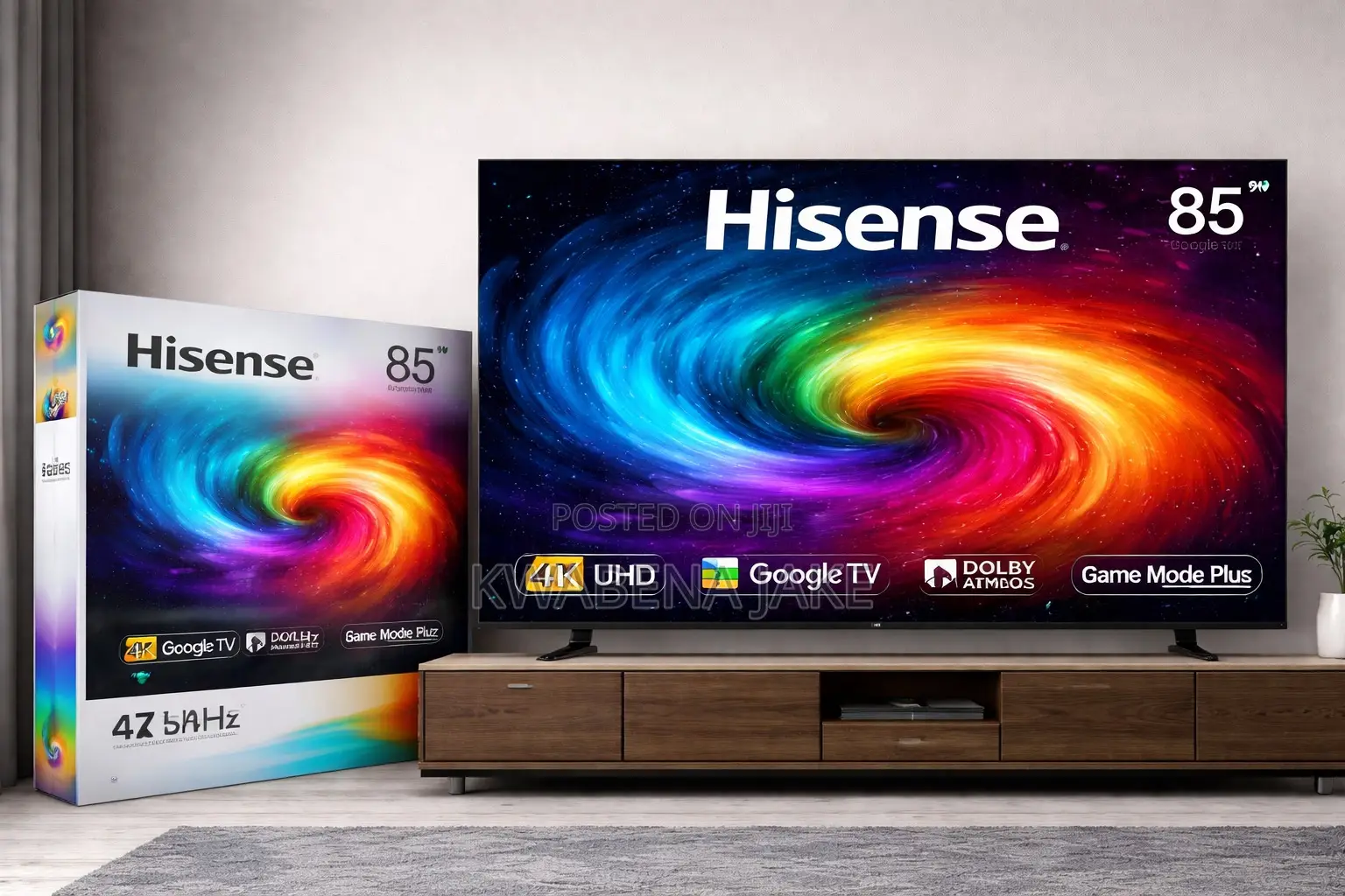 Hisense A7 Series 85” Uhd Smart Tv