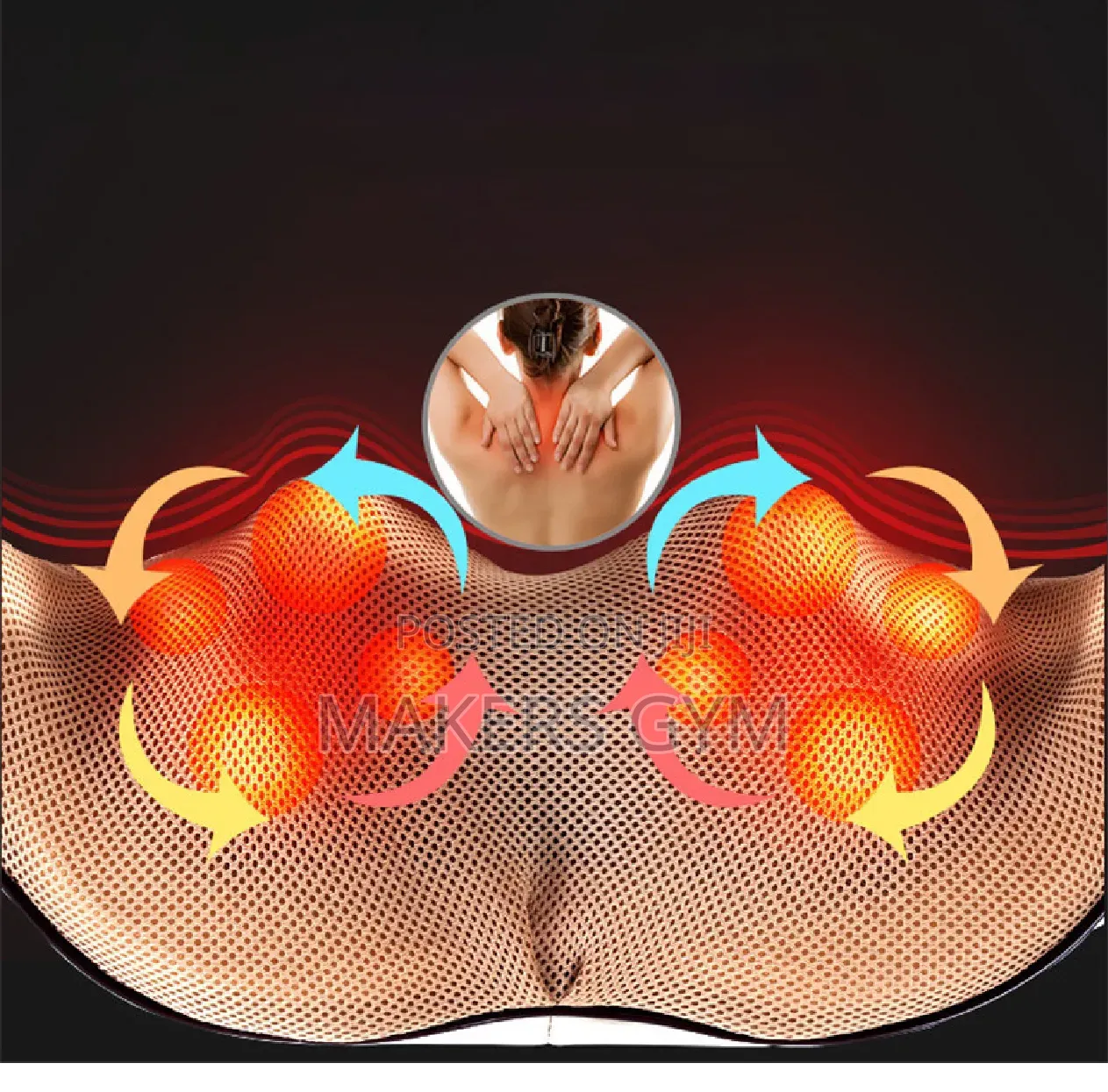 Neck Massager Shoulder Neck Massage Belt(Multifunctional)