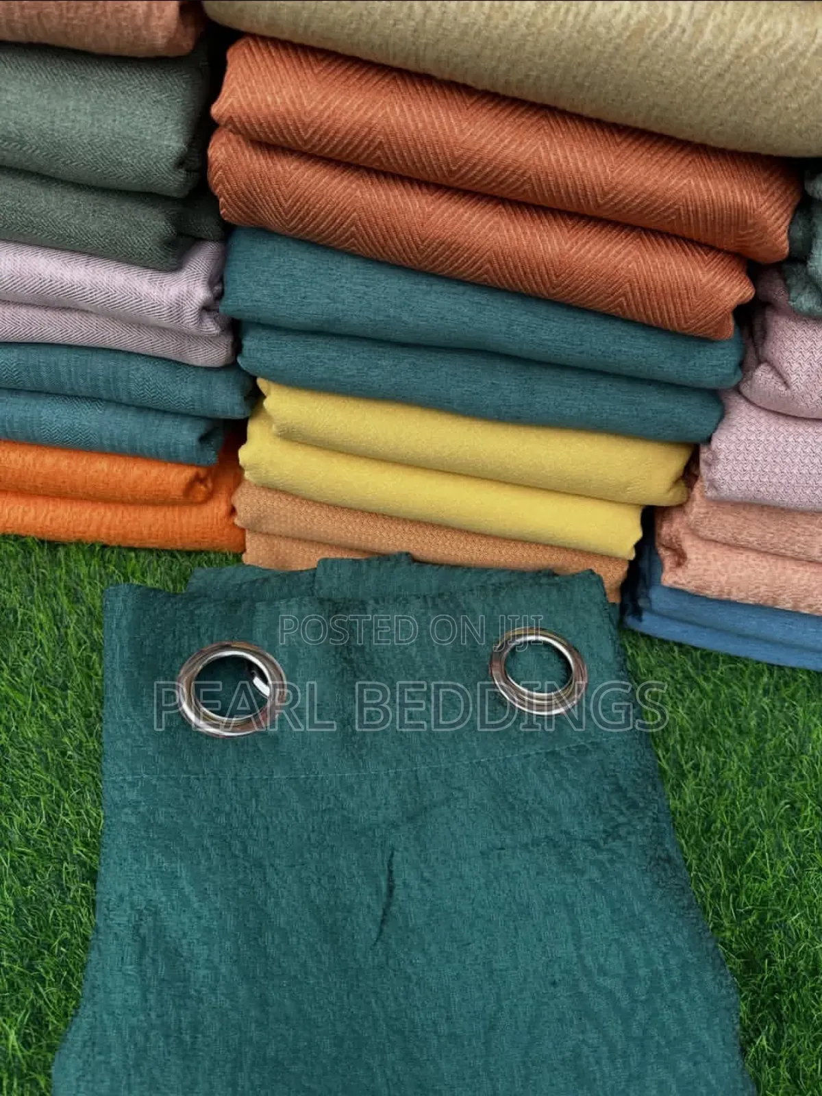 Premium Quality Luxurious 100% Total Blackout Textured Curtains
