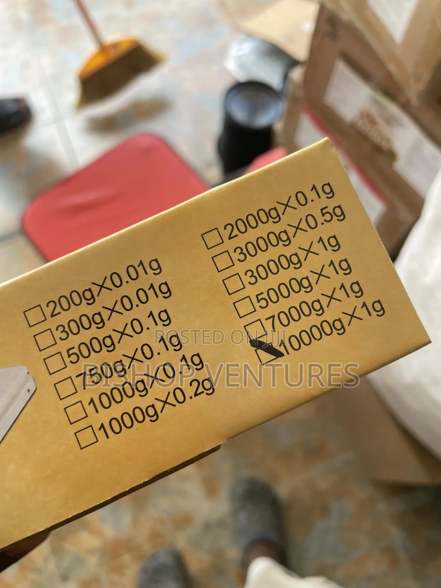 10kg Table Scale