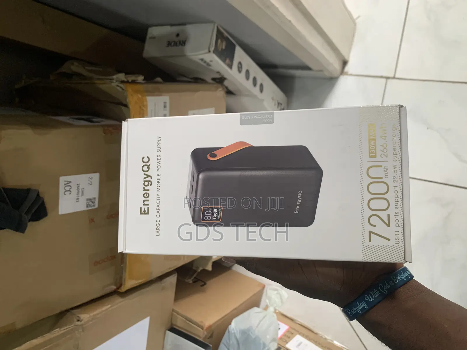 72,000 Mah Energy Qc Power Bank