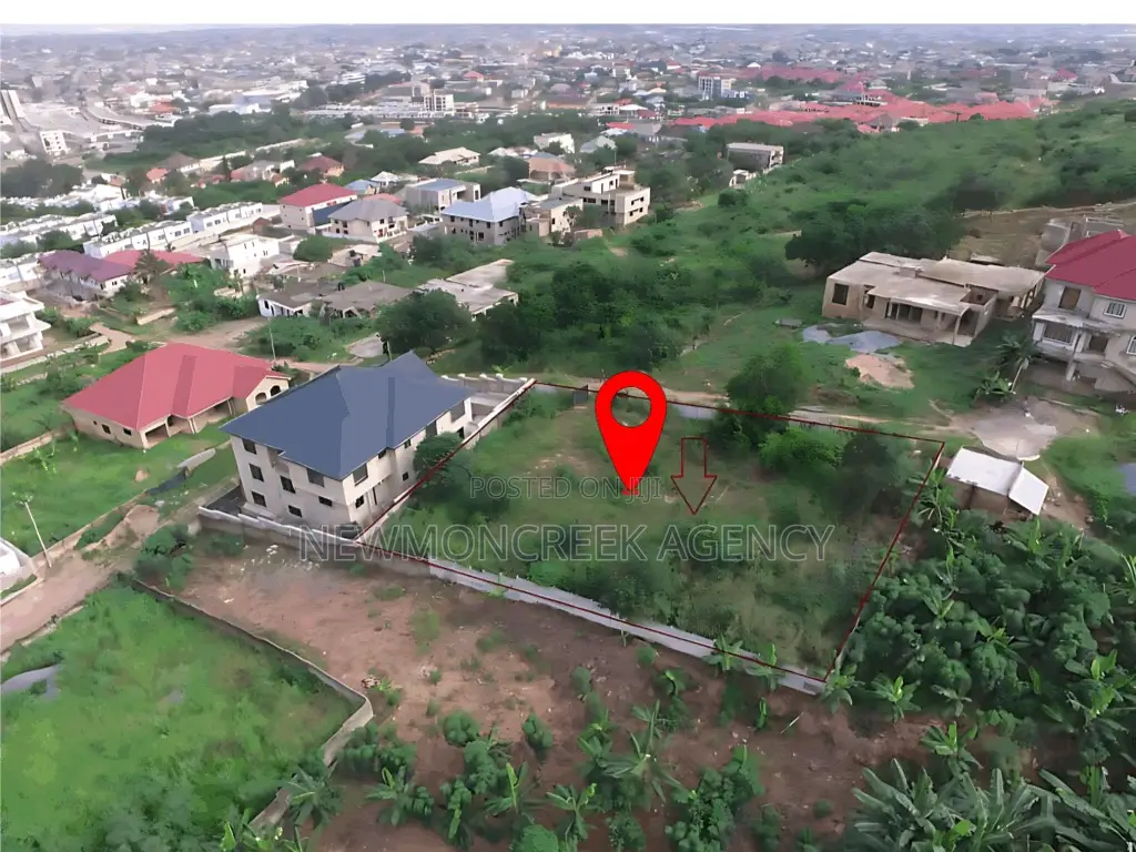Land for Sale at Ayimensah Behind the Ayimensah Park Estate.