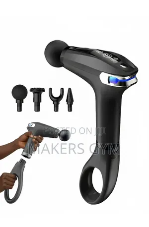 Fascial Muscle Relax Massage Gun With 4 Attachments