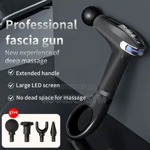 Fascial Muscle Relax Massage Gun With 4 Attachments
