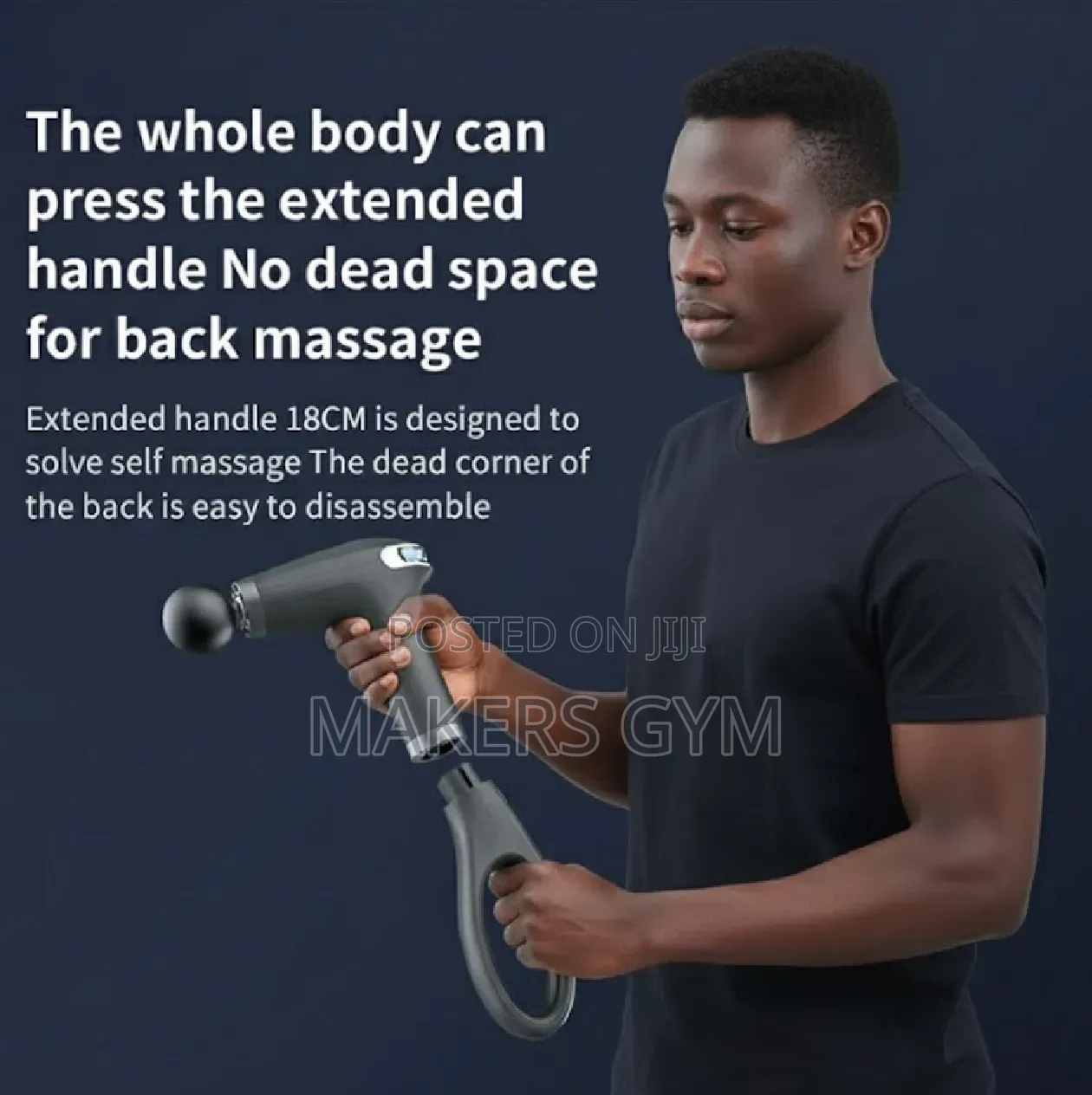 Fascial Muscle Relax Massage Gun With 4 Attachments