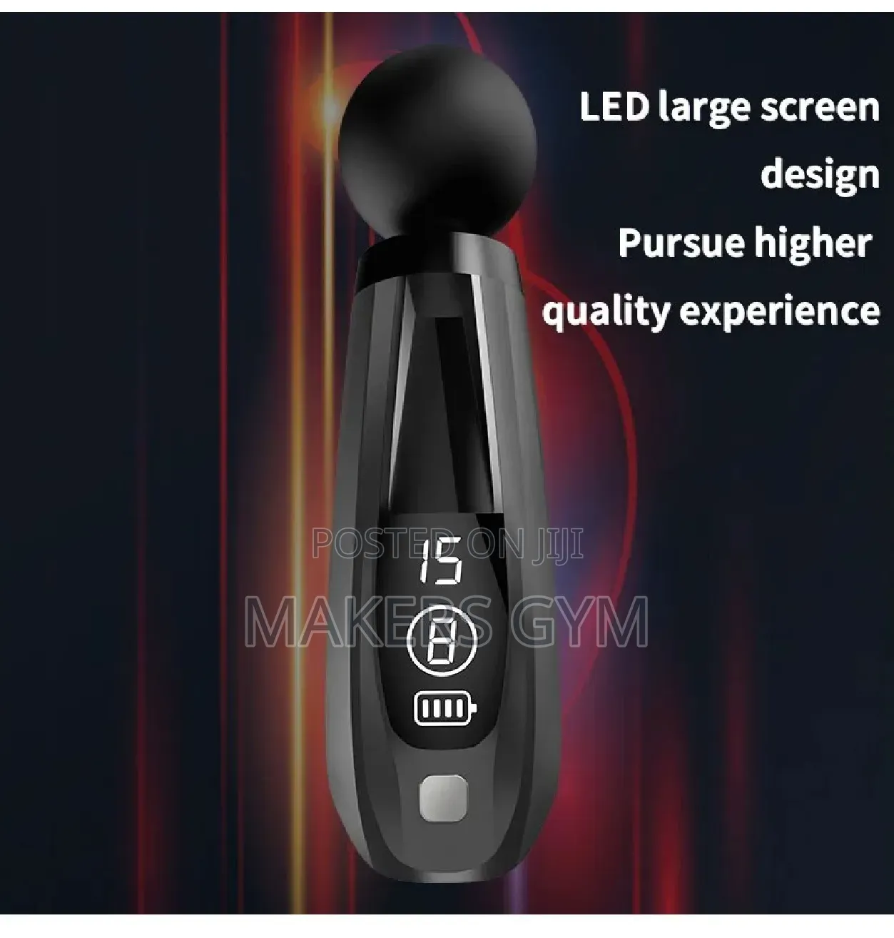 Fascial Muscle Relax Massage Gun With 4 Attachments