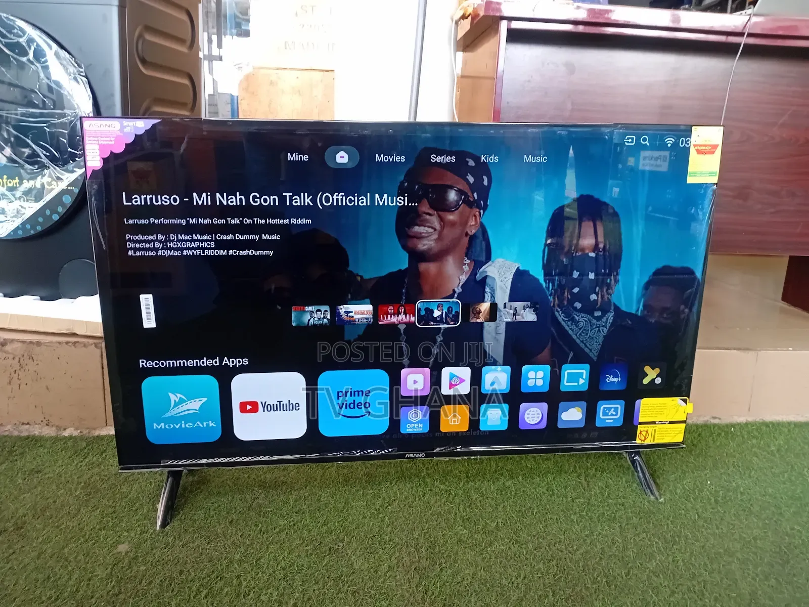 Asano 50" Smart Tv, Display That Transforms Your Space Asano 50