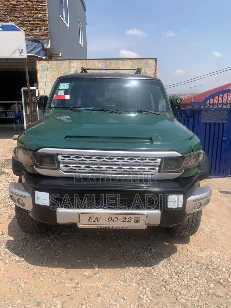 Toyota FJ Cruiser 2010 Green