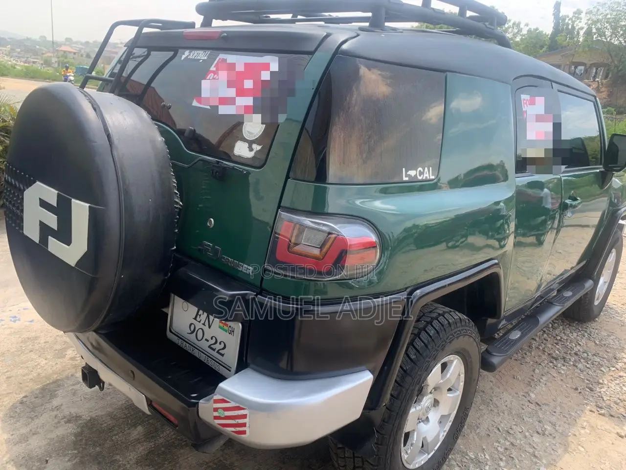 Toyota FJ Cruiser 2010 Green