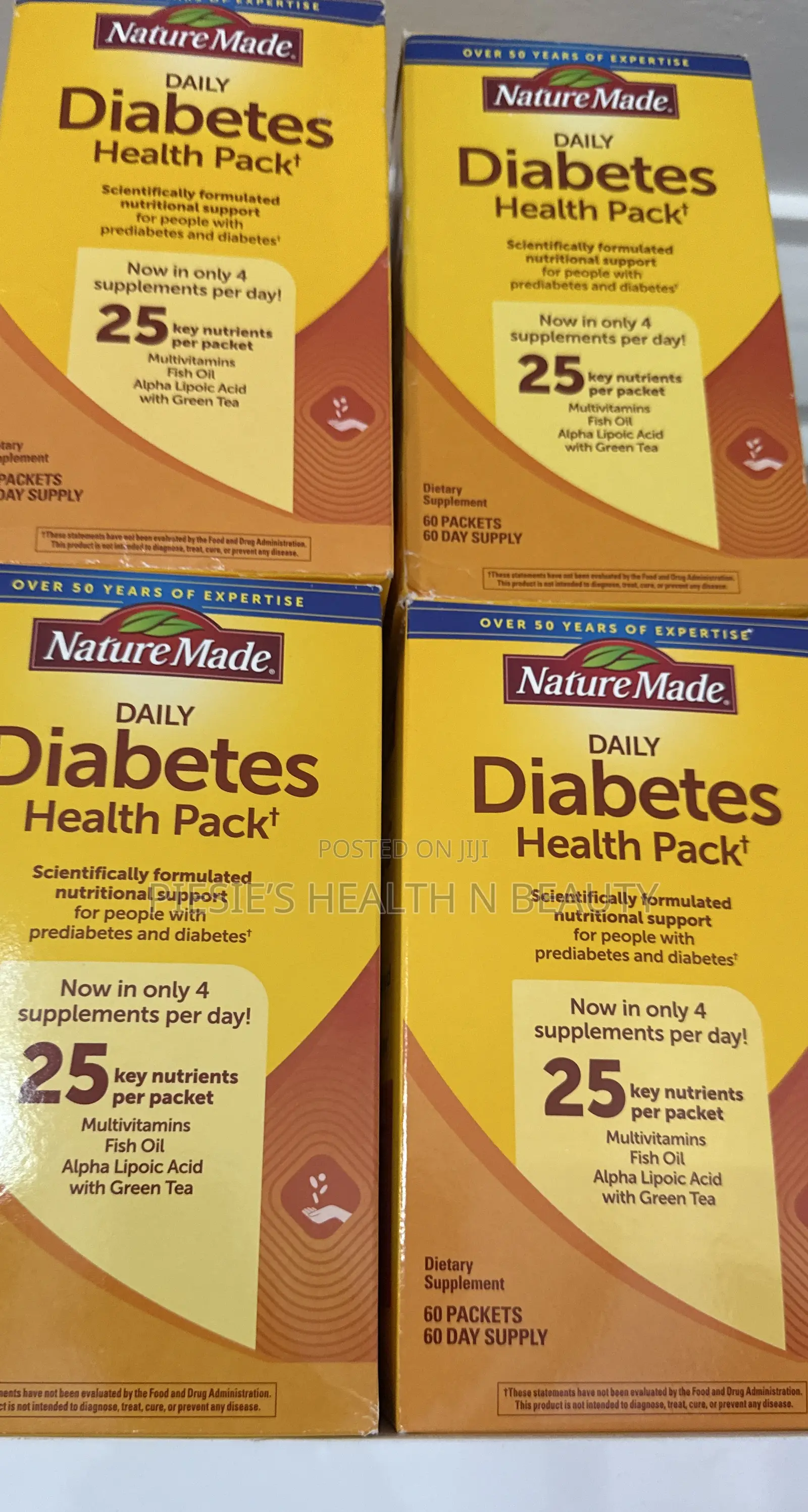 Nature Made Daily Diabetic Health Pack, for Nutritional Support, 60s