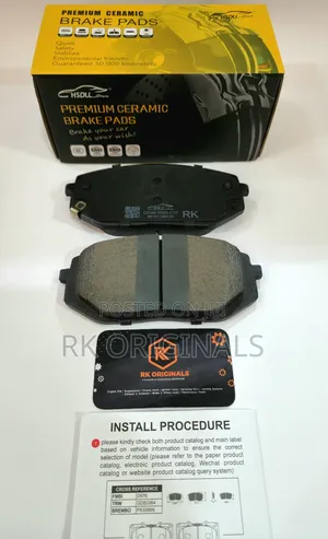 Sonata 21-25//Sportage 23-25/Tucson 22-26 Ceramic Front Brake Pad