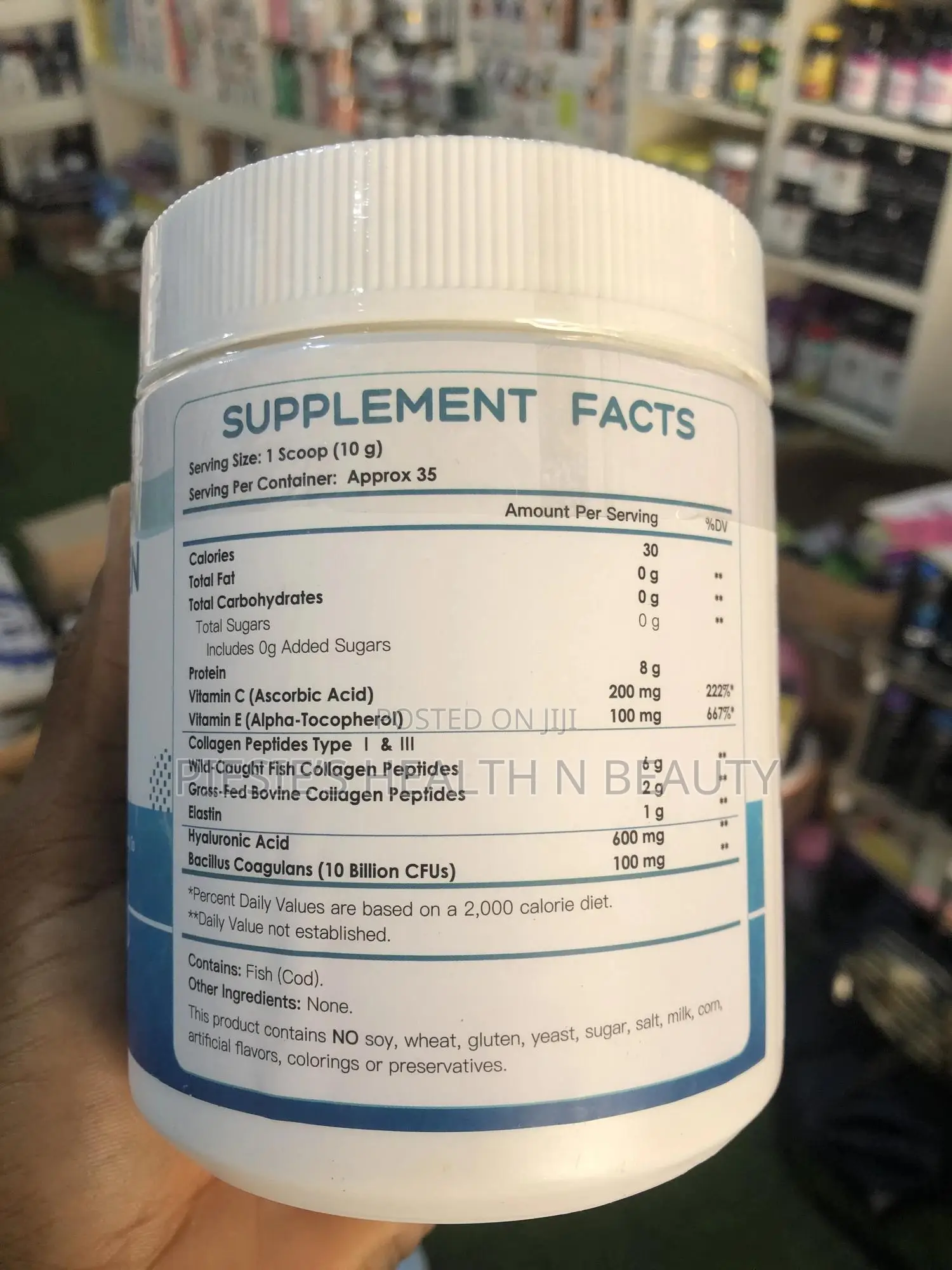 Nature Target Marine Collagen - Type I Iii Collagen Peptide