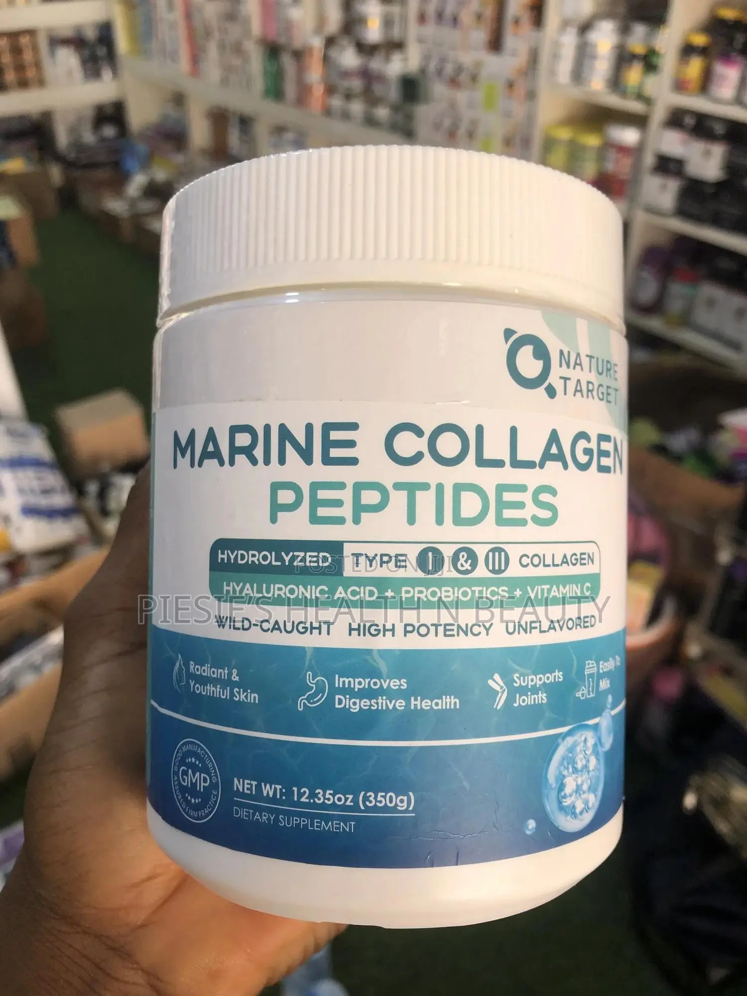 Nature Target Marine Collagen - Type I Iii Collagen Peptide