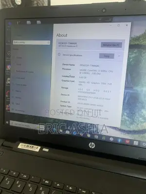 Laptop HP 250 G5 4GB Intel Core i3 HDD 500GB