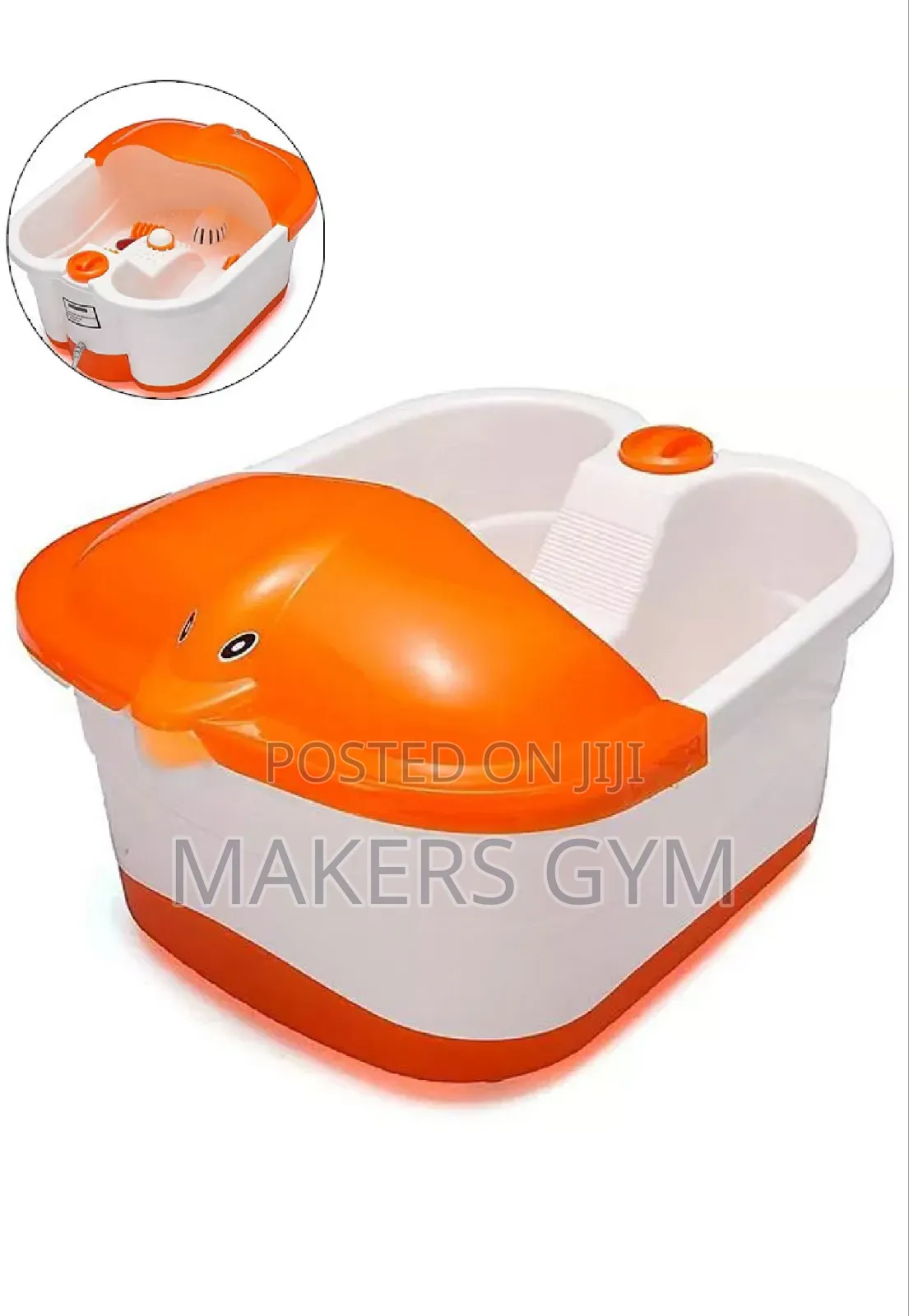 Foot Spa With Massaging Foot Rollers