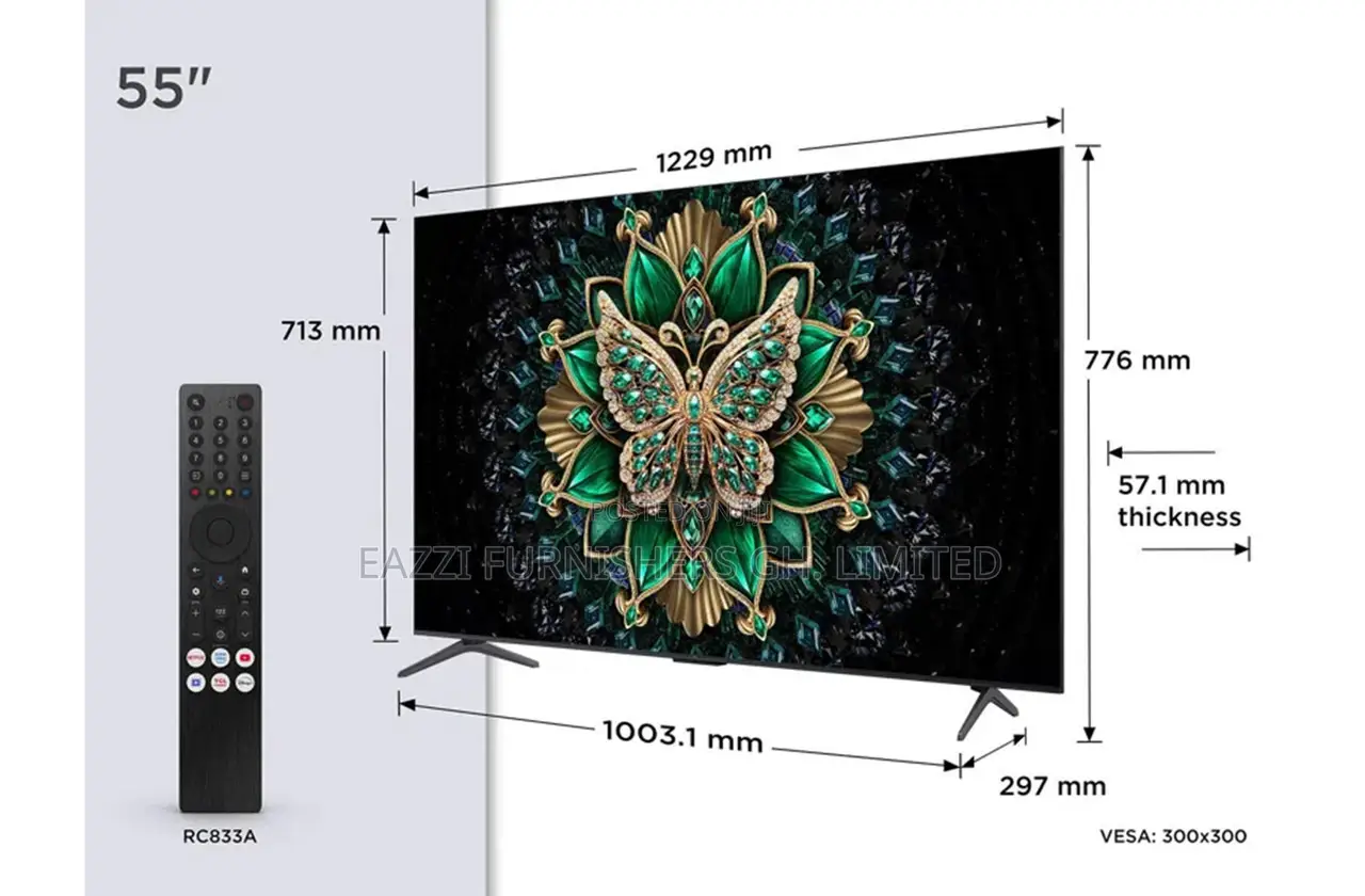 High Uk Gaming Tv Active 144hz Hdr Brightness Booster Tcl 55 C6k-uk Tv