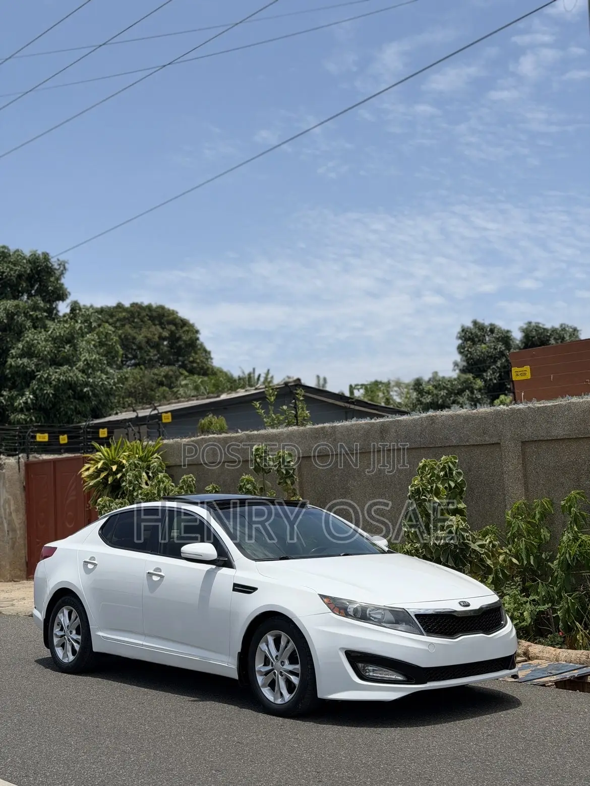 Kia Optima 2013 White