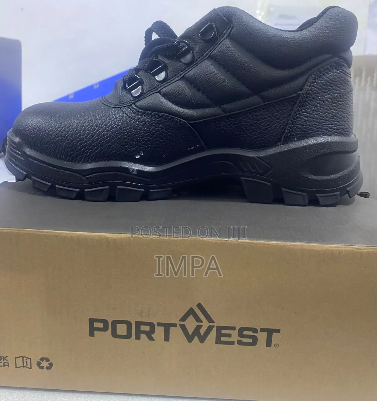 Fw10 - Steel Split Leather Mid Boot S1p Sr