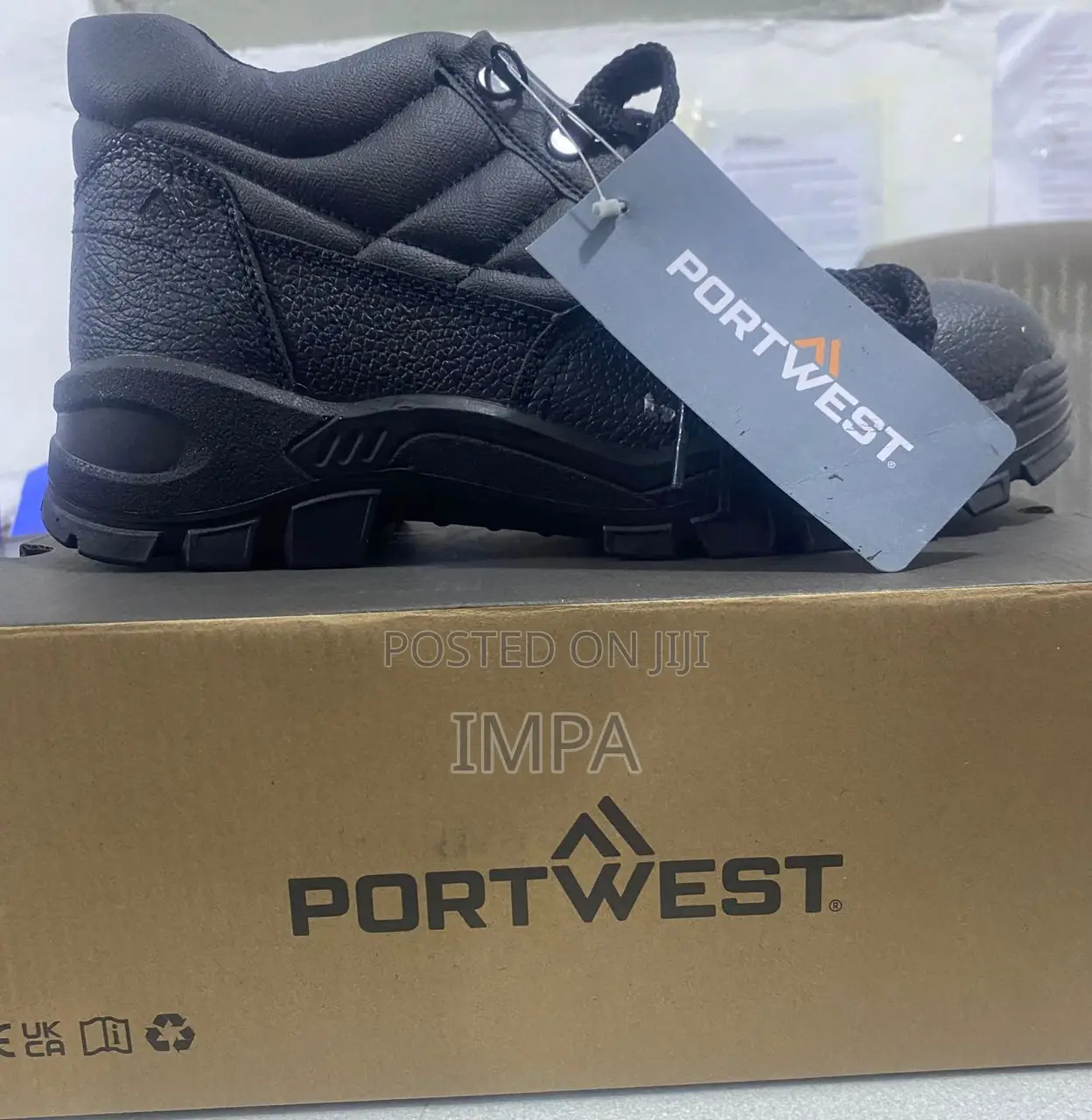 Fw10 - Steel Split Leather Mid Boot S1p Sr