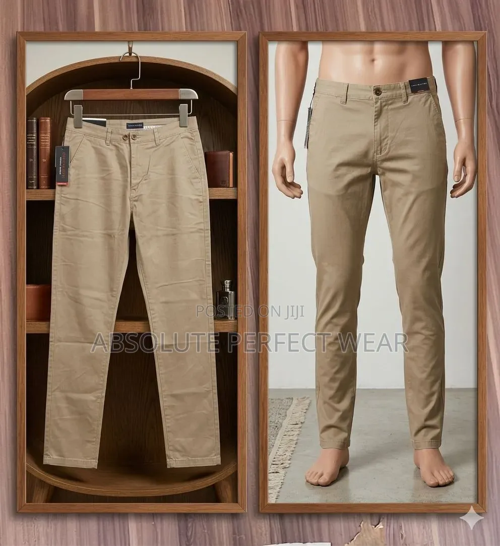 Casual Khaki Trousers Wear for Men