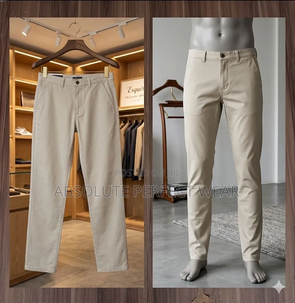 Casual Khaki Trousers Wear for Men