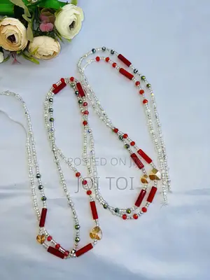 2 Strands Aura Waist Beads